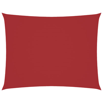 vidaXL Sunshade Sail Oxford Fabric Rectangular 3x4.5 m Red