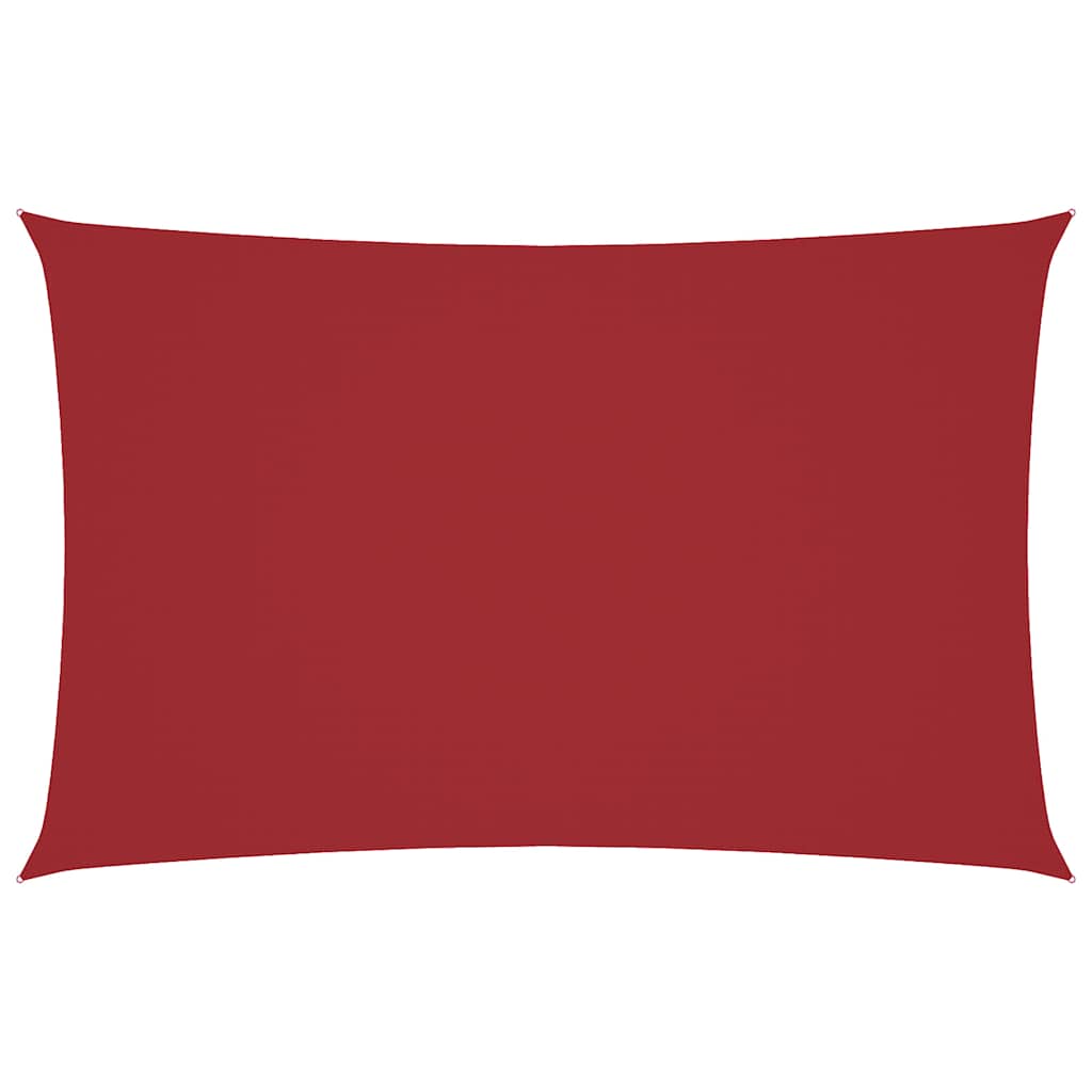 vidaXL Sunshade Sail Oxford Fabric Rectangular 4x7 m Red