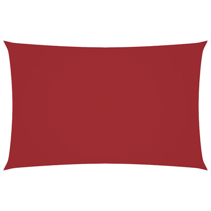 vidaXL Sunshade Sail Oxford Fabric Rectangular 4x7 m Red