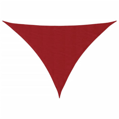 vidaXL Sunshade Sail Oxford Fabric Triangular 3x4x4 m Red