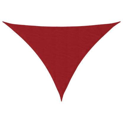 vidaXL Sunshade Sail Oxford Fabric Triangular 4x5x6.4 m Red