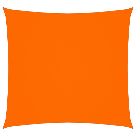 vidaXL Sunshade Sail Oxford Fabric Square 5x5 m Orange