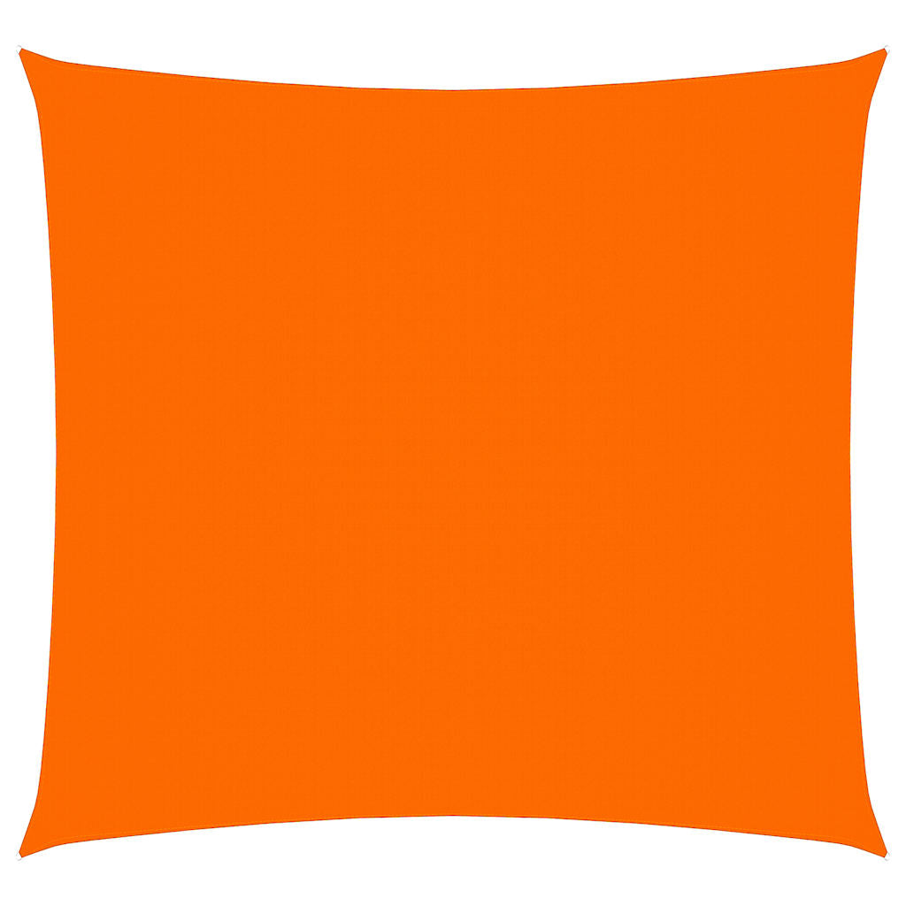 135693 vidaXL Sunshade Sail Oxford Fabric Square 7x7 m Orange