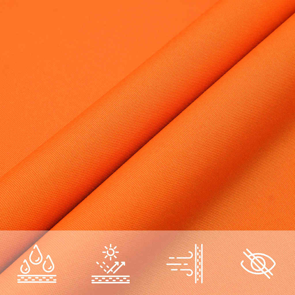 vidaXL Sunshade Sail Oxford Fabric Rectangular 2x3.5 m Orange