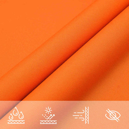 vidaXL Sunshade Sail Oxford Fabric Rectangular 2x3.5 m Orange