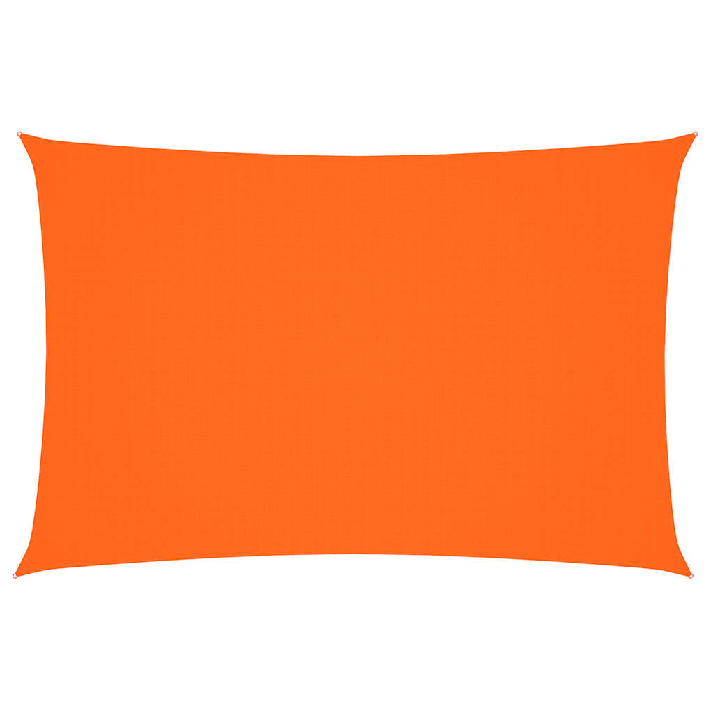 vidaXL Sunshade Sail Oxford Fabric Rectangular 2x4 m Orange