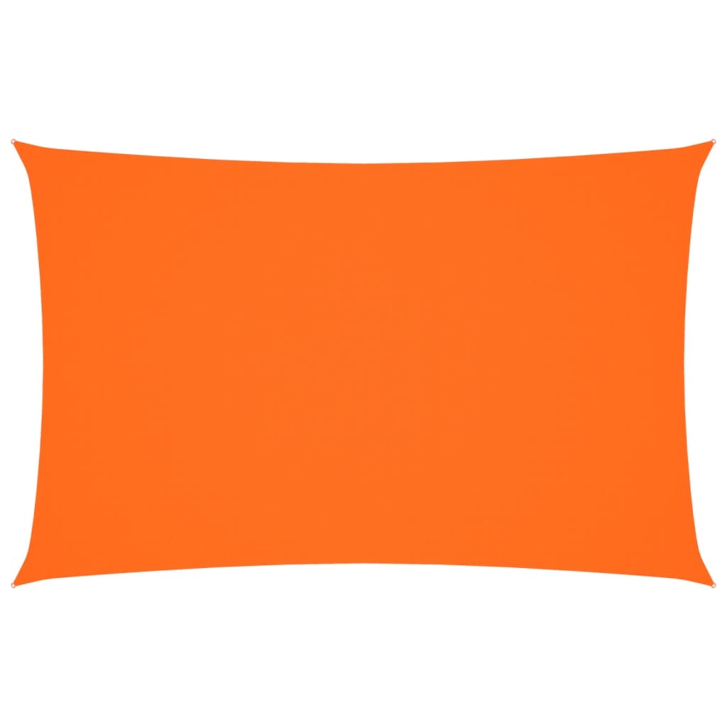 vidaXL Sunshade Sail Oxford Fabric Rectangular 2x5 m Orange
