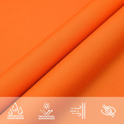 vidaXL Sunshade Sail Oxford Fabric Rectangular 2x5 m Orange