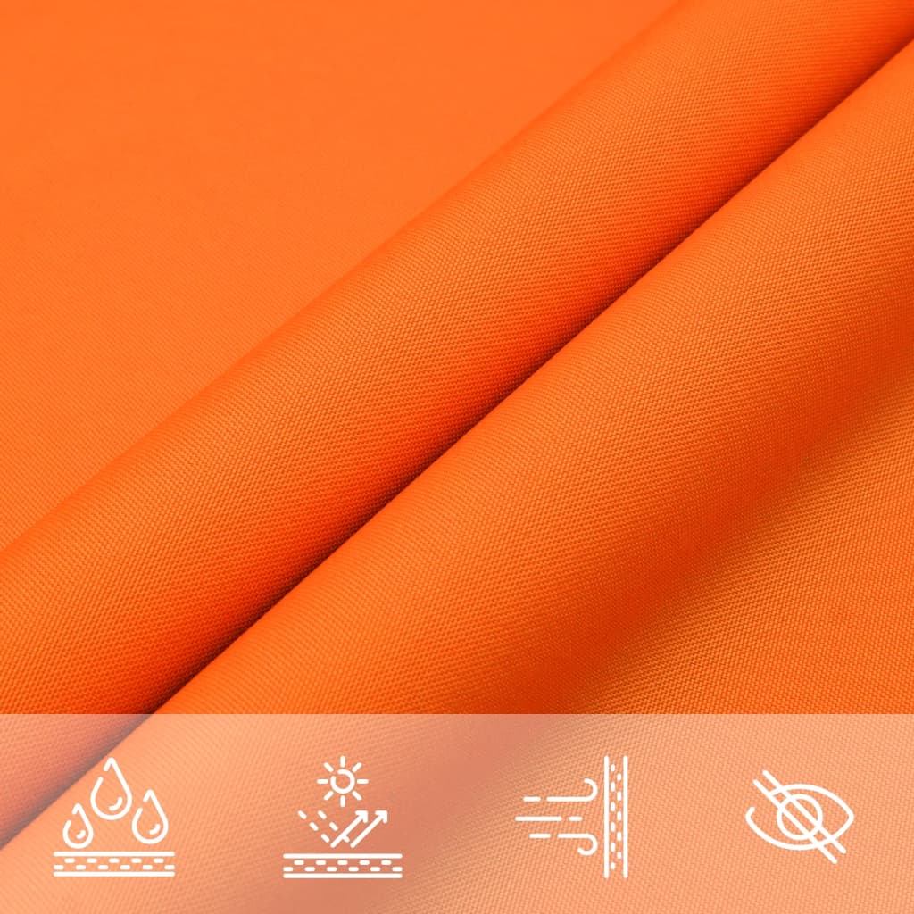 vidaXL Sunshade Sail Oxford Fabric Rectangular 4x5 m Orange