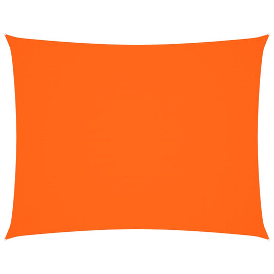 vidaXL Sunshade Sail Oxford Fabric Rectangular 6x8 m Orange