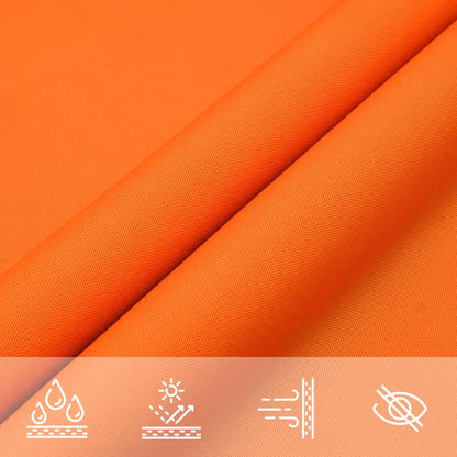 vidaXL Sunshade Sail Oxford Fabric Triangular 3x4x5 m Orange