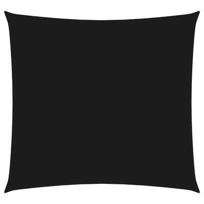 vidaXL Sunshade Sail Oxford Fabric Square 3x3 m Black