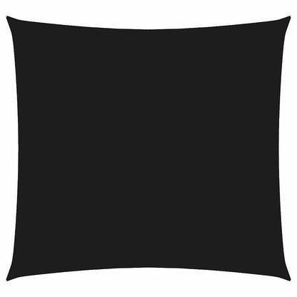 135746 vidaXL Sunshade Sail Oxford Fabric Square 5x5 m Black