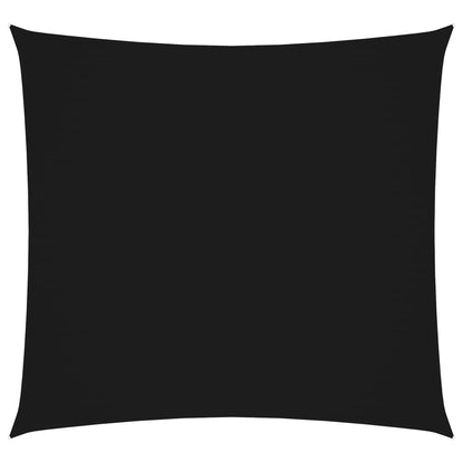 vidaXL Sunshade Sail Oxford Fabric Square 6x6 m Black