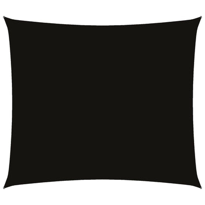 vidaXL Sunshade Sail Oxford Fabric Rectangular 2x2.5 m Black