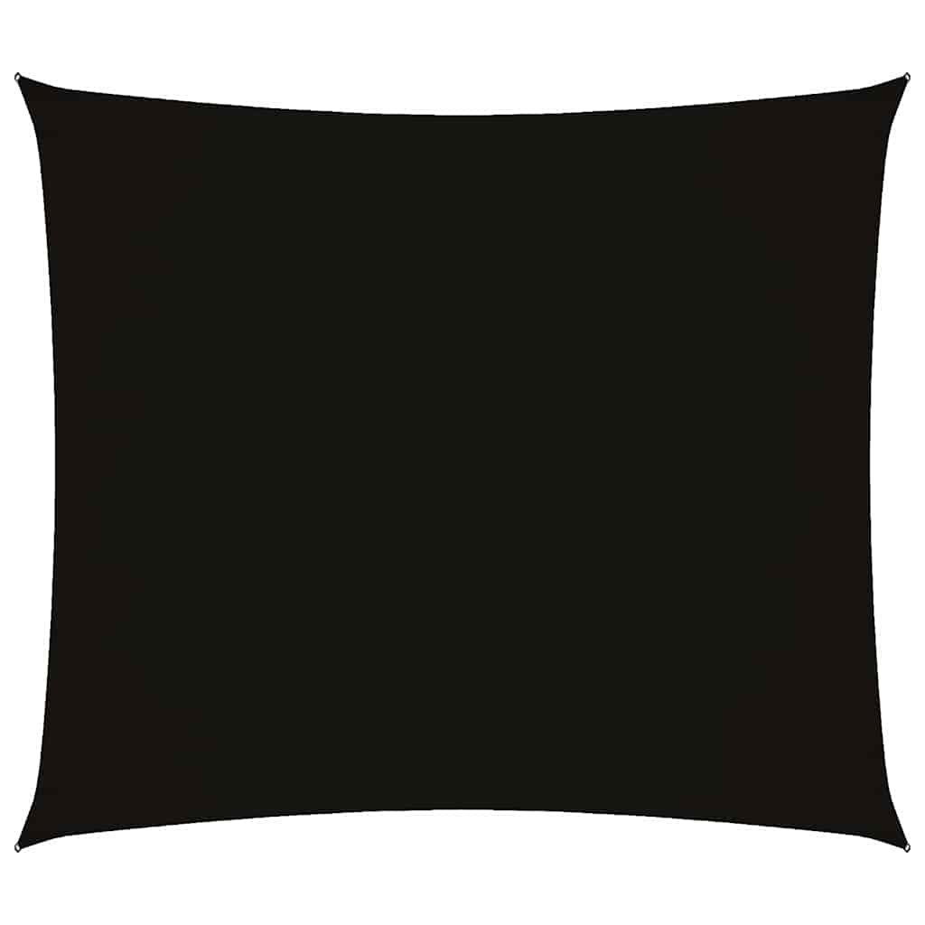vidaXL Sunshade Sail Oxford Fabric Rectangular 2x2.5 m Black