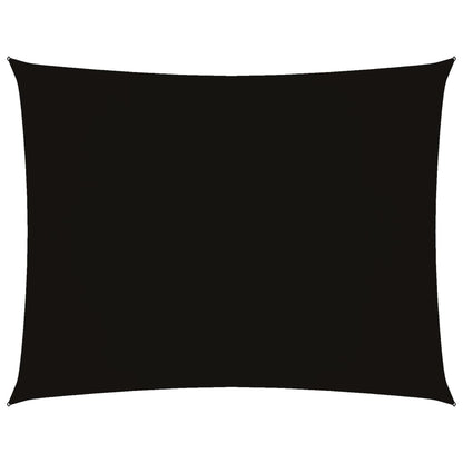 vidaXL Sunshade Sail Oxford Fabric Rectangular 2x3 m Black