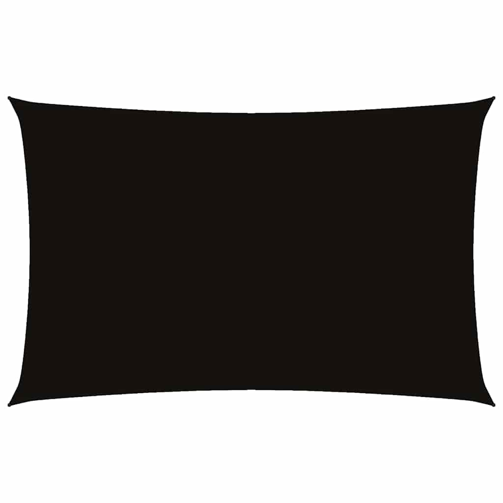 vidaXL Sunshade Sail Oxford Fabric Rectangular 2x4.5 m Black