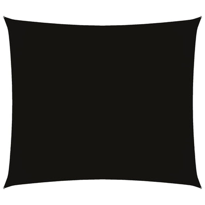 vidaXL Sunshade Sail Oxford Fabric Rectangular 2.5x3 m Black