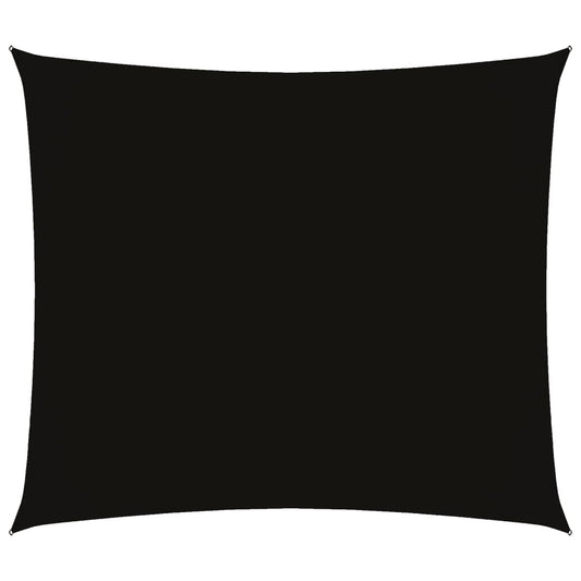 vidaXL Sunshade Sail Oxford Fabric Rectangular 2.5x3 m Black
