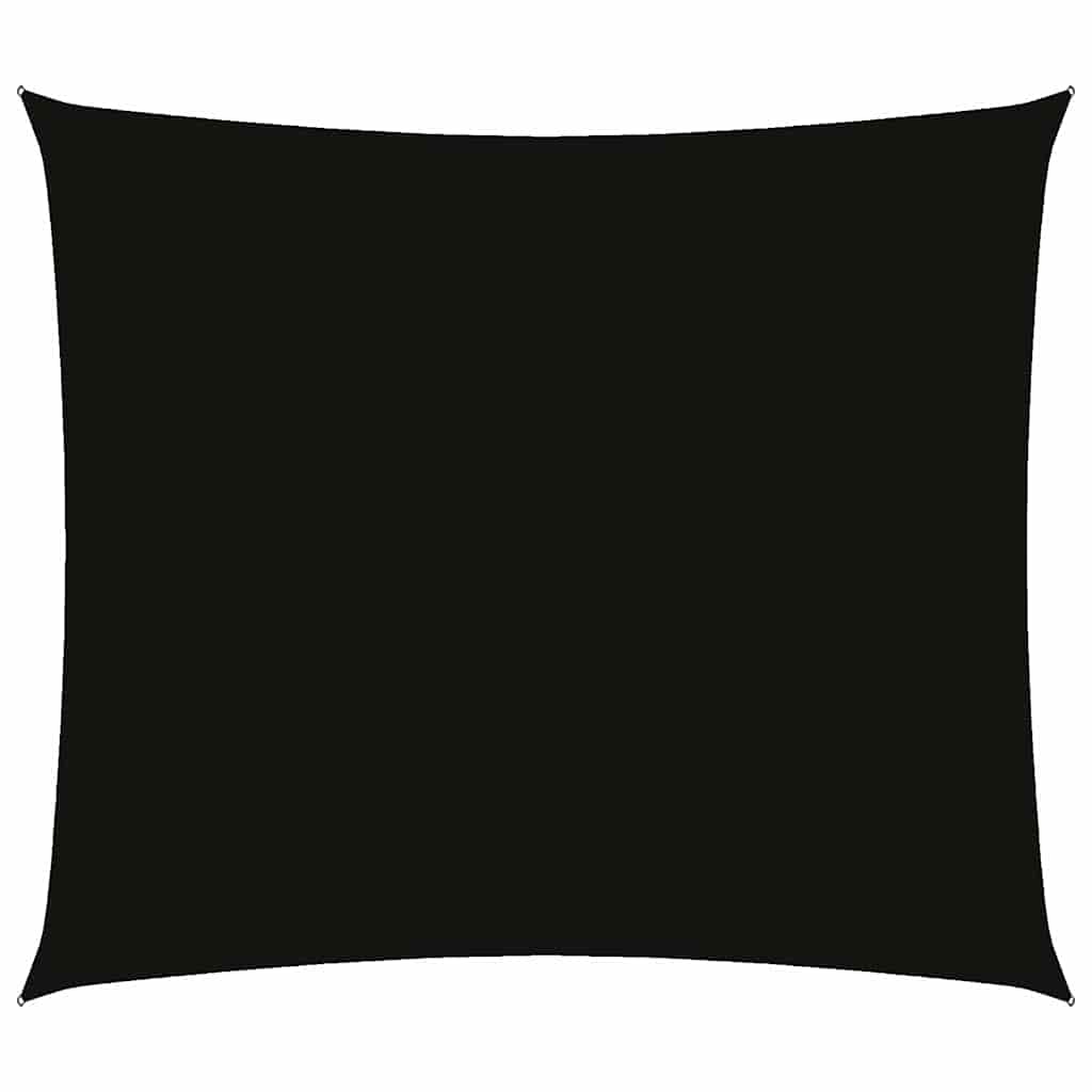 vidaXL Sunshade Sail Oxford Fabric Rectangular 2.5x3 m Black