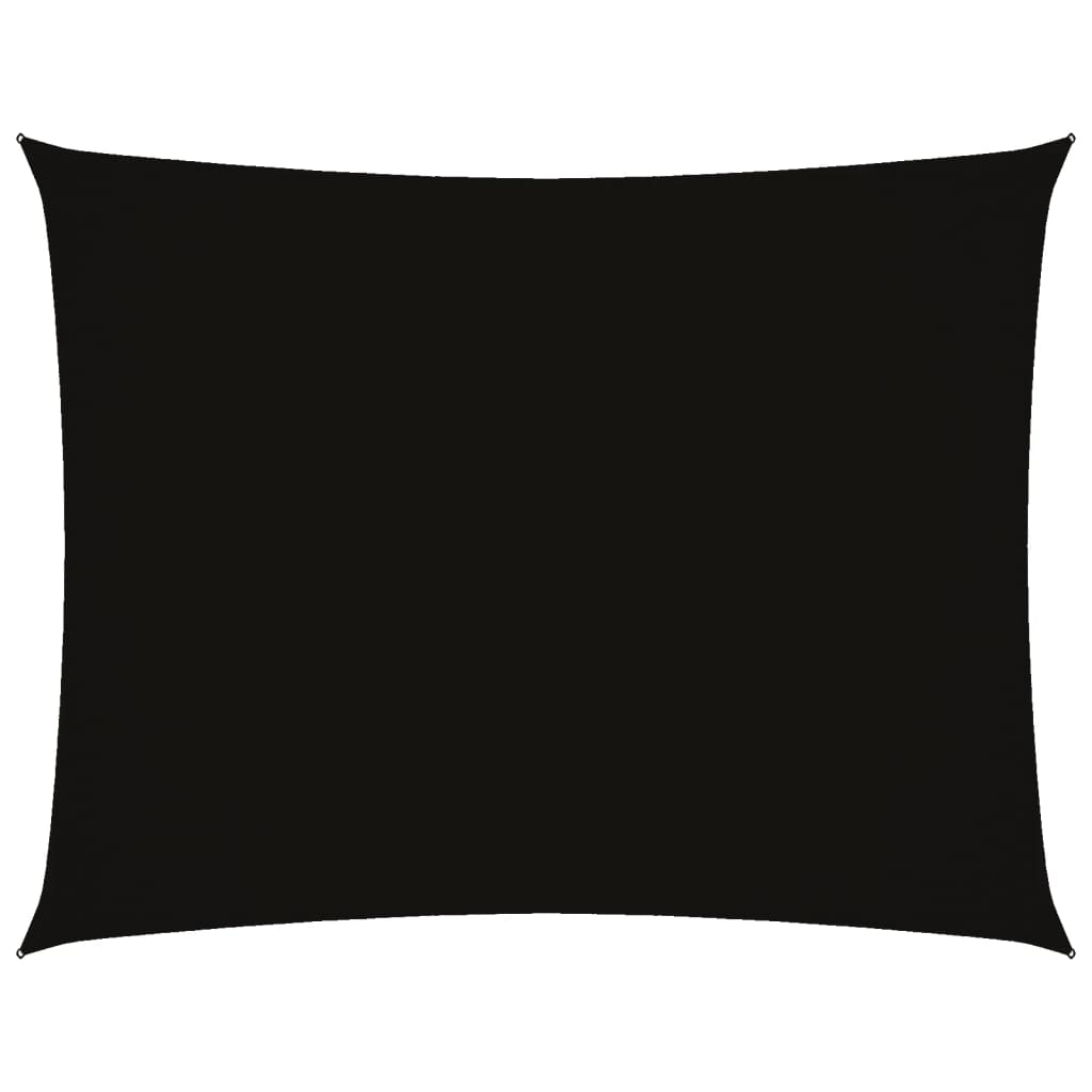 vidaXL Sunshade Sail Oxford Fabric Rectangular 2.5x3.5 m Black