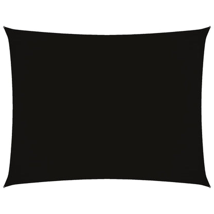 vidaXL Sunshade Sail Oxford Fabric Rectangular 2.5x3.5 m Black