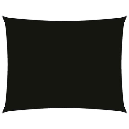 vidaXL Sunshade Sail Oxford Fabric Rectangular 2.5x3.5 m Black