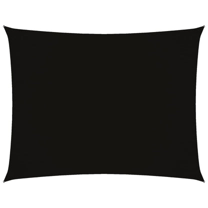 vidaXL Sunshade Sail Oxford Fabric Rectangular 2.5x4 m Black