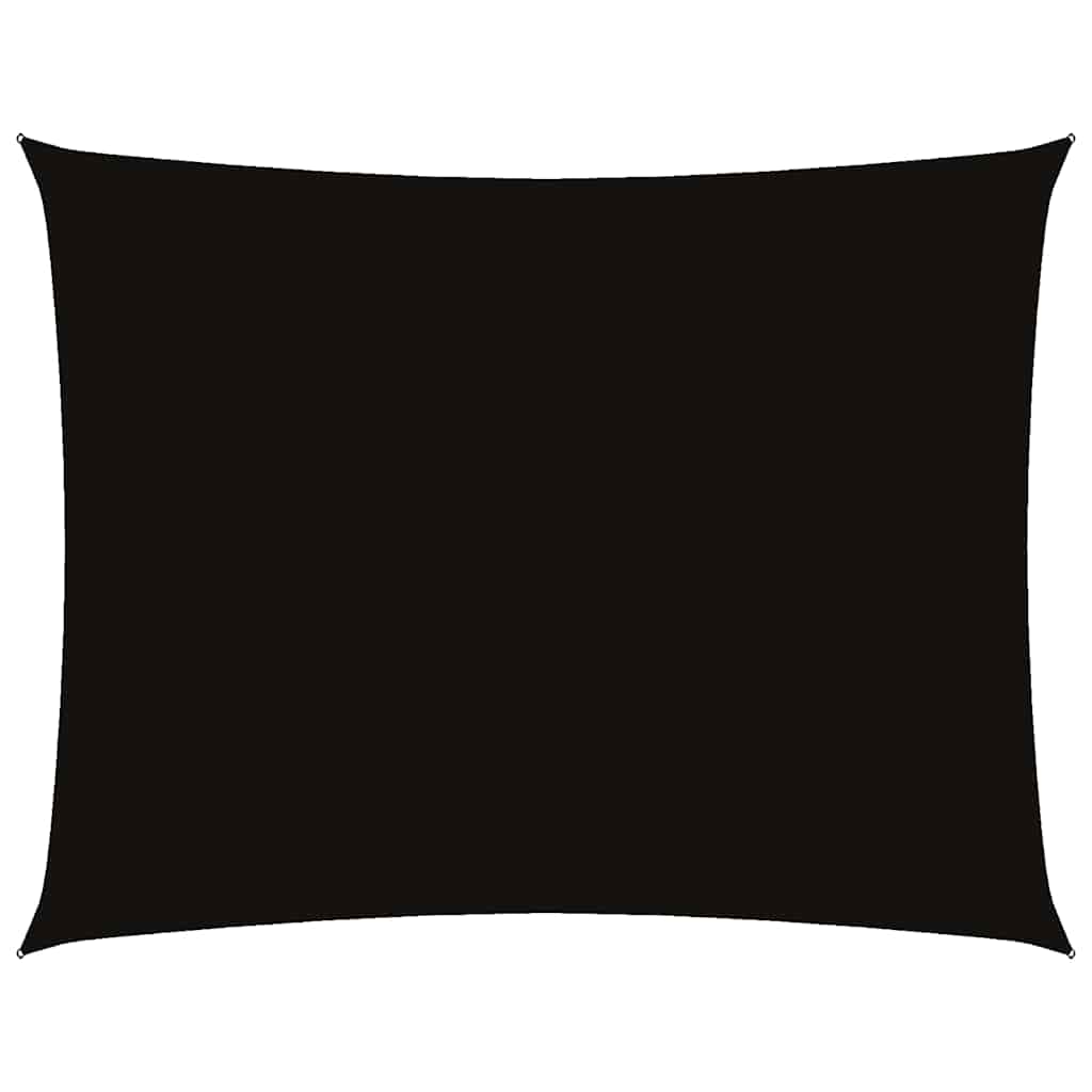 vidaXL Sunshade Sail Oxford Fabric Rectangular 2.5x4 m Black