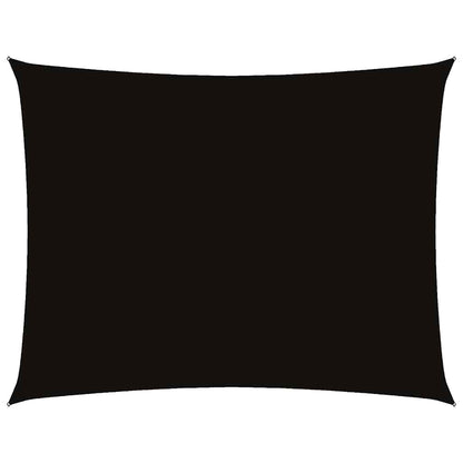 vidaXL Sunshade Sail Oxford Fabric Rectangular 2.5x4 m Black