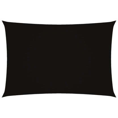 vidaXL Sunshade Sail Oxford Fabric Rectangular 2.5x4.5 m Black