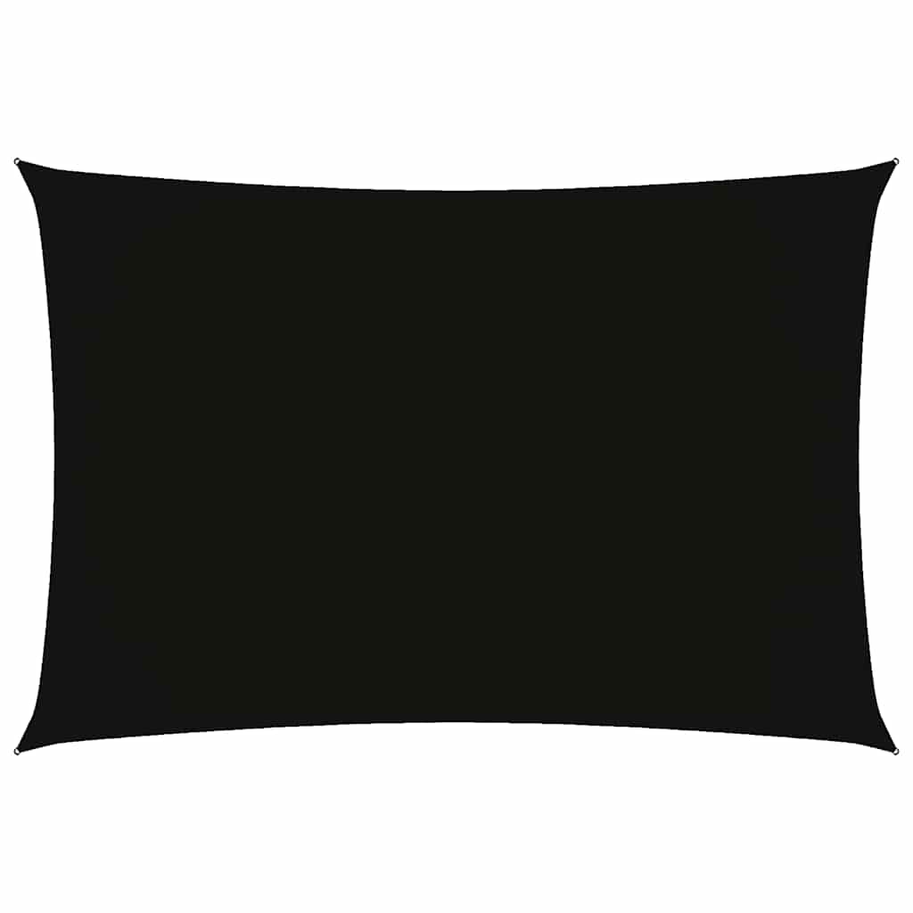 vidaXL Sunshade Sail Oxford Fabric Rectangular 2.5x4.5 m Black