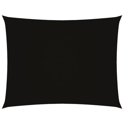 vidaXL Sunshade Sail Oxford Fabric Rectangular 3x4.5 m Black