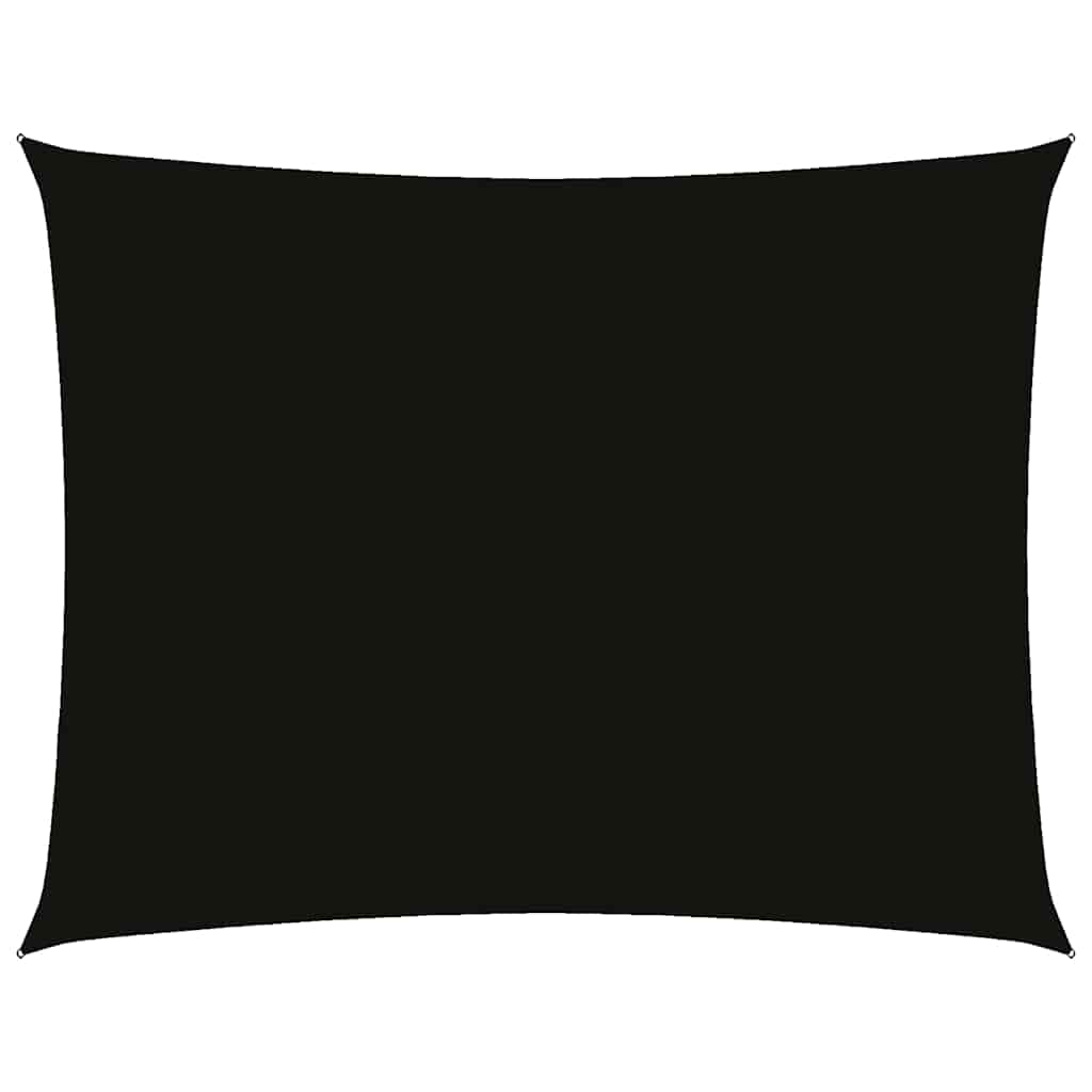 vidaXL Sunshade Sail Oxford Fabric Rectangular 3x4.5 m Black
