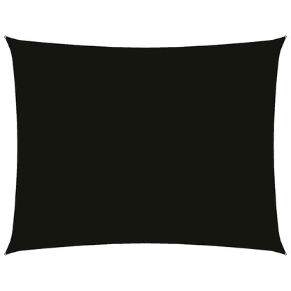 vidaXL Sunshade Sail Oxford Fabric Rectangular 3x4.5 m Black