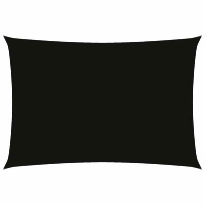 vidaXL Sunshade Sail Oxford Fabric Rectangular 3x5 m Black