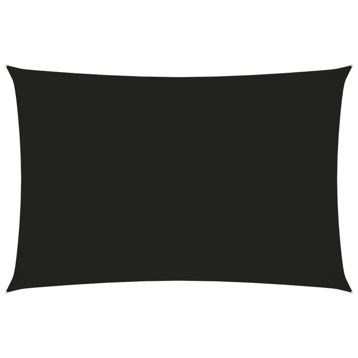 vidaXL Sunshade Sail Oxford Fabric Rectangular 3x5 m Black