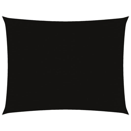 vidaXL Sunshade Sail Oxford Fabric Rectangular 3x6 m Black