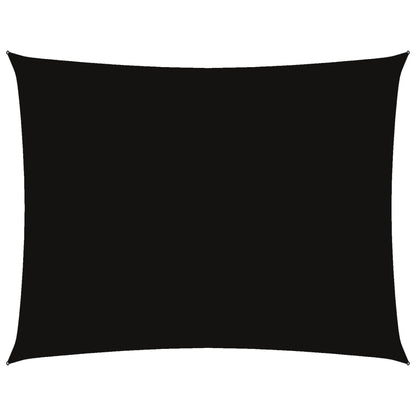 vidaXL Sunshade Sail Oxford Fabric Rectangular 3.5x4.5 m Black