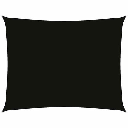 vidaXL Sunshade Sail Oxford Fabric Rectangular 3.5x5 m Black