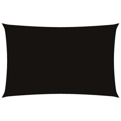vidaXL Sunshade Sail Oxford Fabric Rectangular 4x7 m Black