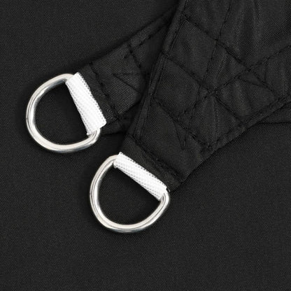 vidaXL Sun Sail | Black | PU coated oxford fabric | 4 x 4 x 5.8 m