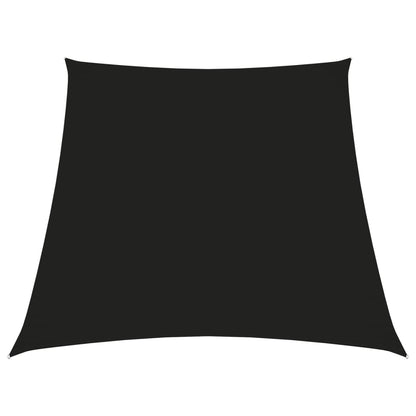 vidaXL Sunshade Sail Oxford Fabric Trapezium 2/4x3 m Black