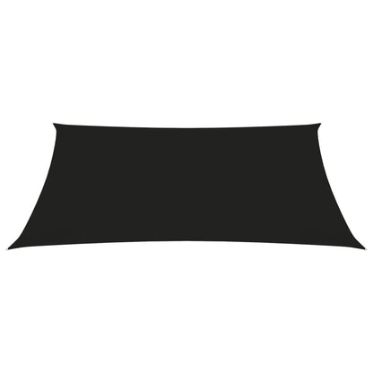 vidaXL Sunshade Sail Oxford Fabric Trapezium 2/4x3 m Black