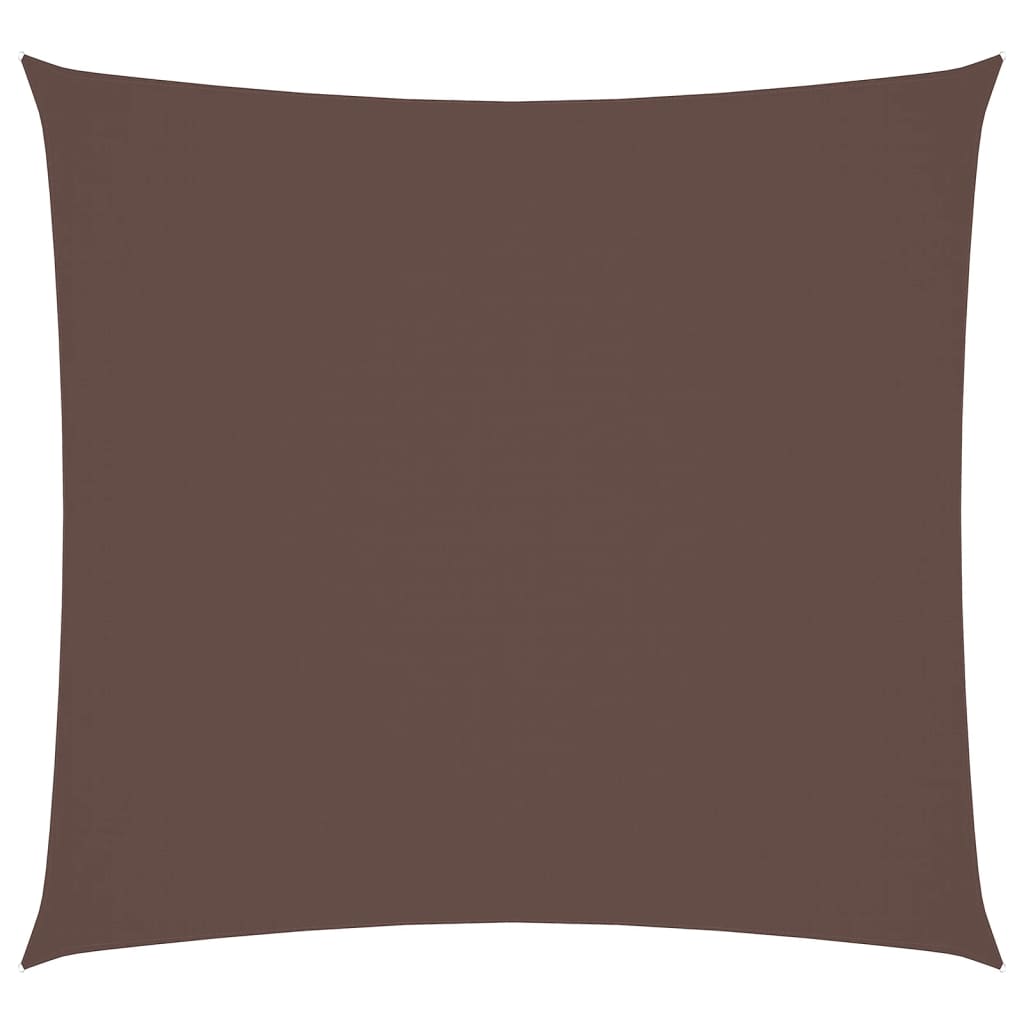 vidaXL Sunshade Sail Oxford Fabric Square 2x2 m Brown