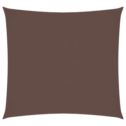 vidaXL Sunshade Sail Oxford Fabric Square 2x2 m Brown