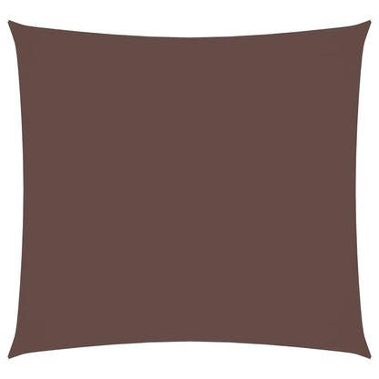 vidaXL Sunshade Sail Oxford Fabric Square 2.5x2.5 m Brown