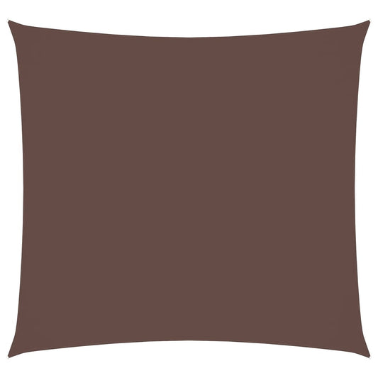 vidaXL Sunshade Sail Oxford Fabric Square 2.5x2.5 m Brown