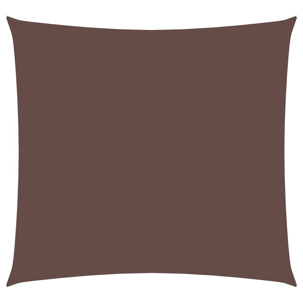 vidaXL Sunshade Sail Oxford Fabric Square 4.5x4.5 m Brown